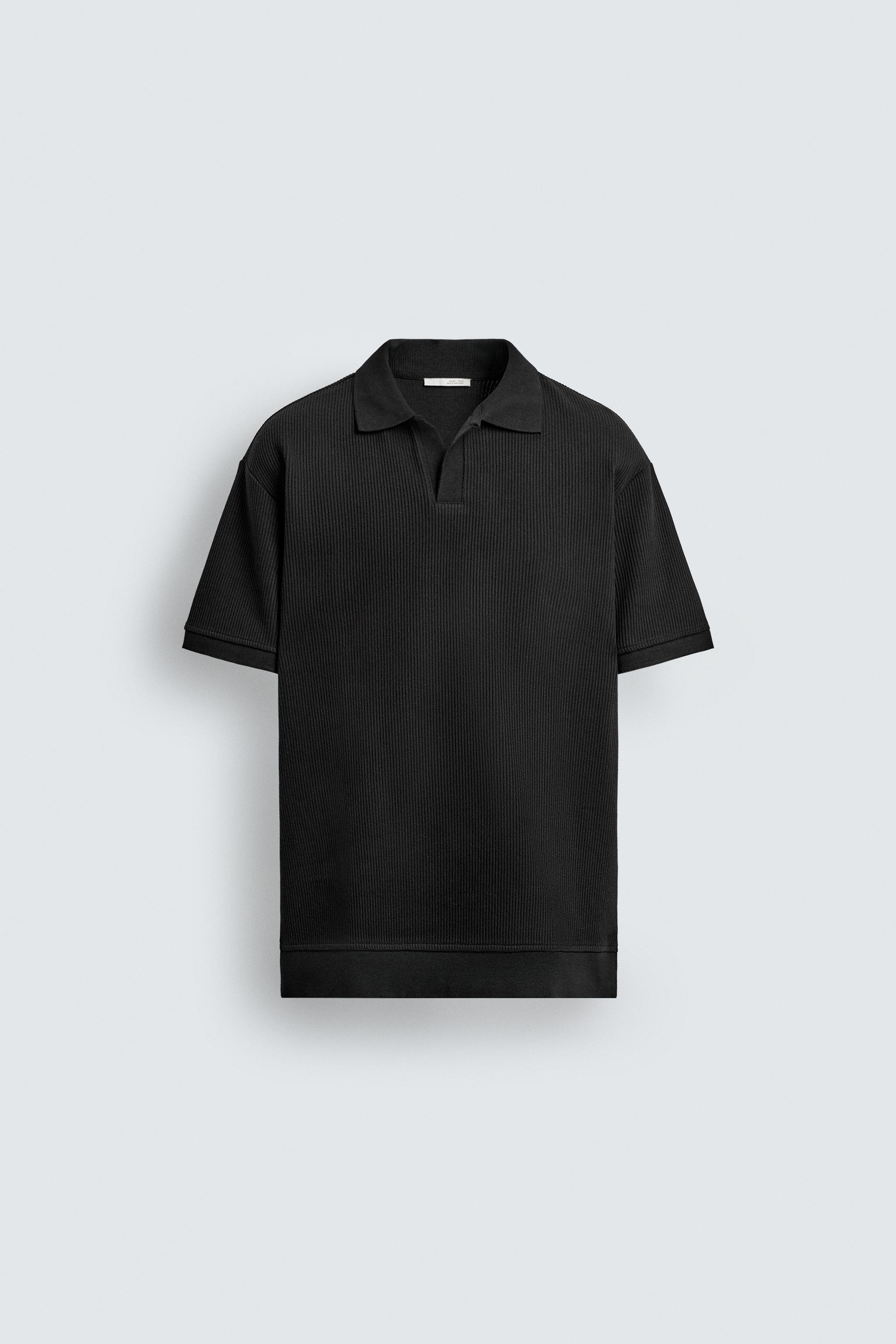 VERTICAL TEXTURED POLO